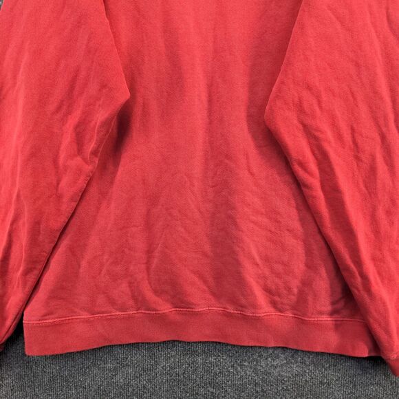 Levi's Men's Pullover Sweatshirt Red Medium Crew Neck Regular Fit Vintage USA - Picture 7 of 13